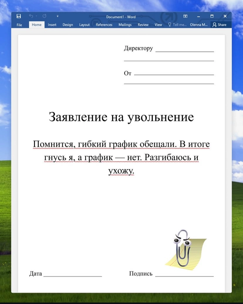 Интересный дизайн документов 😁 | Сетка — новая социальная сеть от hh.ru