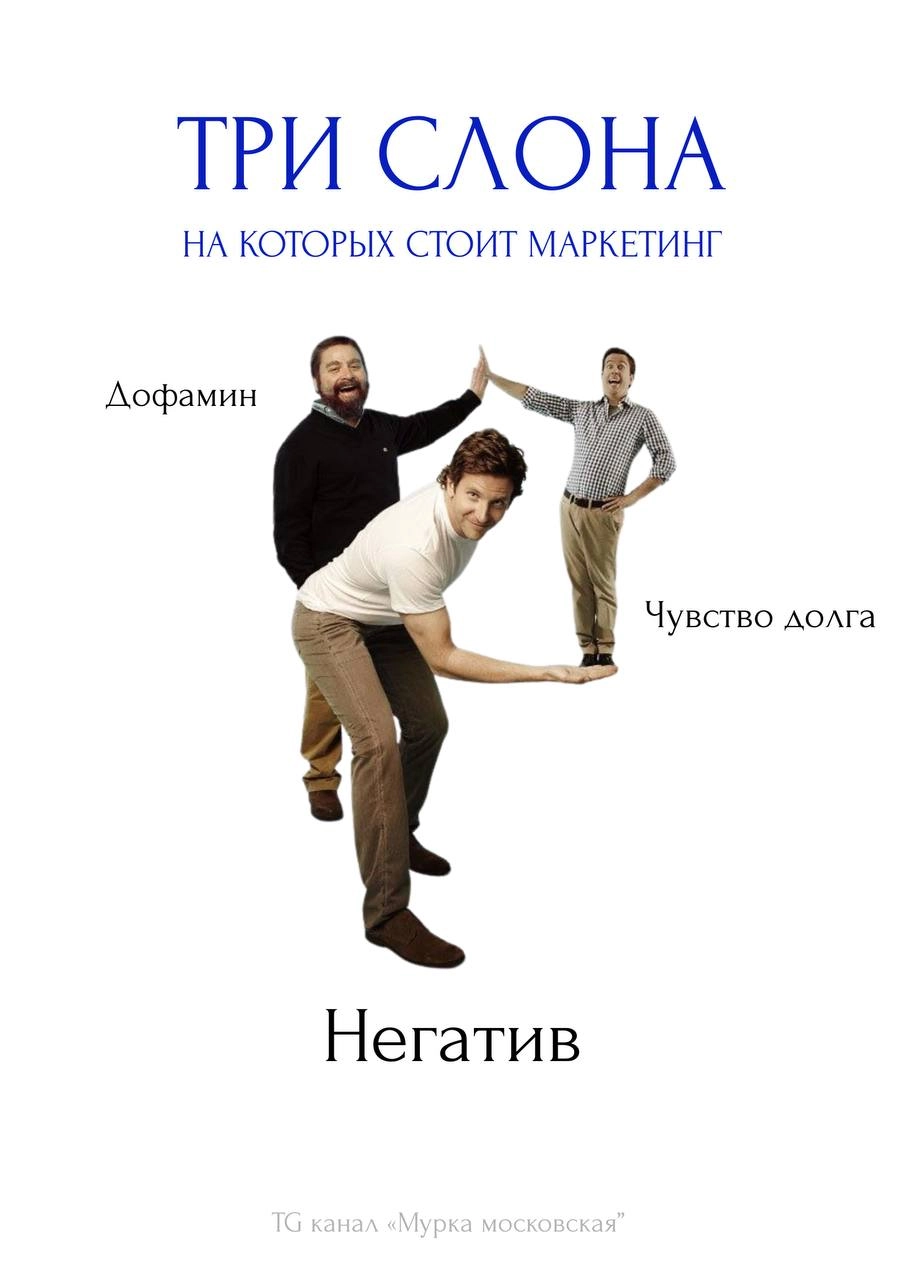 Садись, тройка! 
Пишу стратегию, кропею, смотрю исследования, чтобы доказать своё мнение. Короче, когда в следующий раз вас босс попросит в креатив впихнуть ВООБЩЕ ВСЁ, покажите ему этот пост | Сетка — социальная сеть от hh.ru
