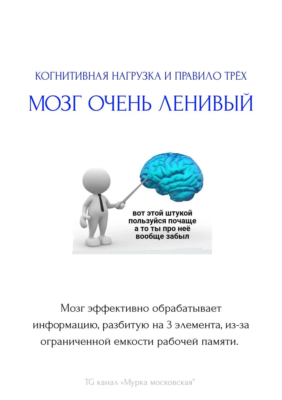 Садись, тройка! 
Пишу стратегию, кропею, смотрю исследования, чтобы доказать своё мнение. Короче, когда в следующий раз вас босс попросит в креатив впихнуть ВООБЩЕ ВСЁ, покажите ему этот пост | Сетка — социальная сеть от hh.ru