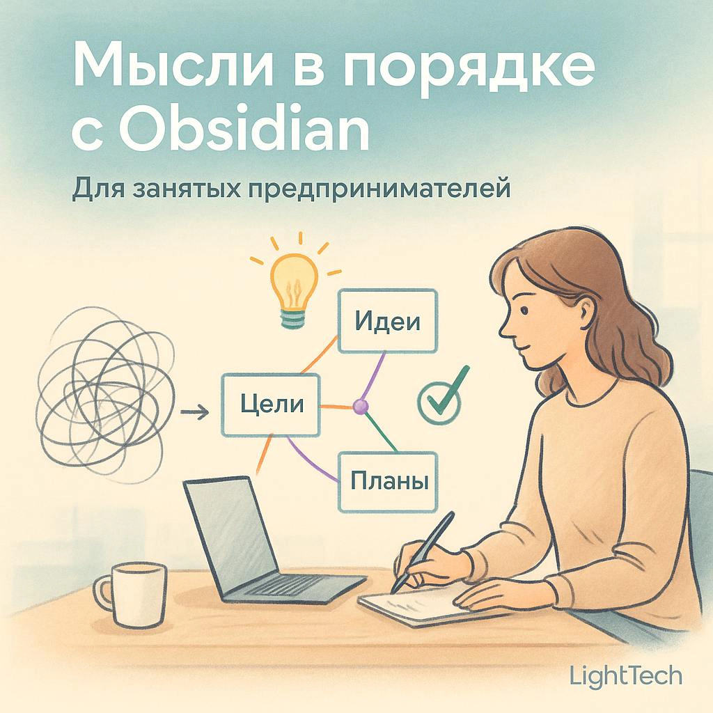 Как привести мысли в порядок с Obsidian: гид для занятых пре | Сетка — новая социальная сеть от hh.ru
