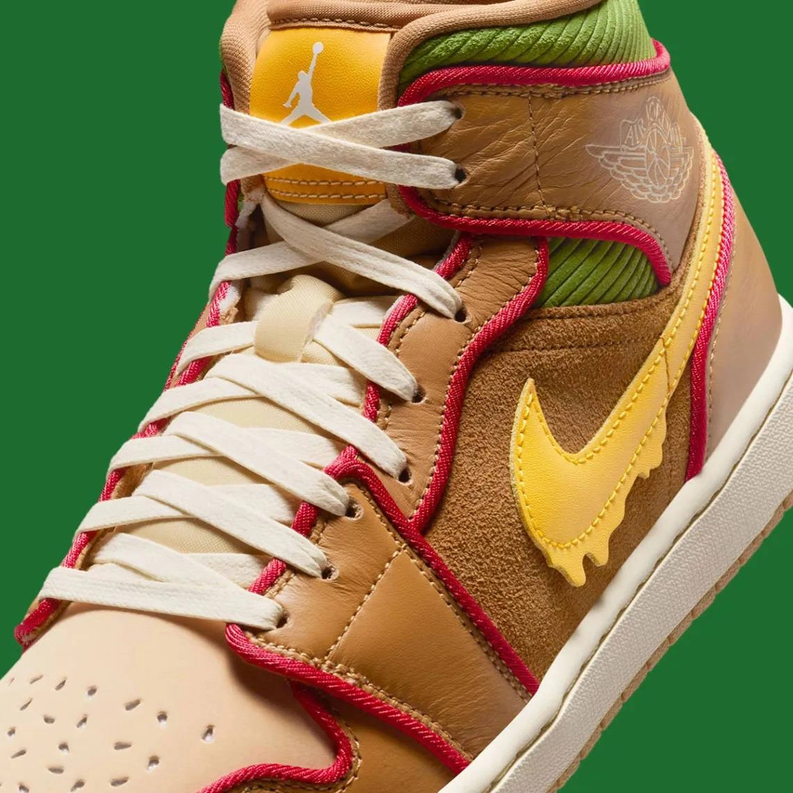 Офигеть, Nike Air Jordan выпустит серию кроссовок, вдохновленных Чизбургером, Клубничным Милкшейком и Картошкой Фри 😱 | Сетка — новая социальная сеть от hh.ru
