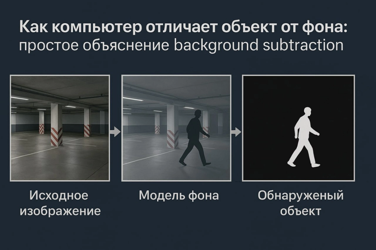 Background subtraction. Как компьютер отличает объект от фон | Сетка — новая социальная сеть от hh.ru