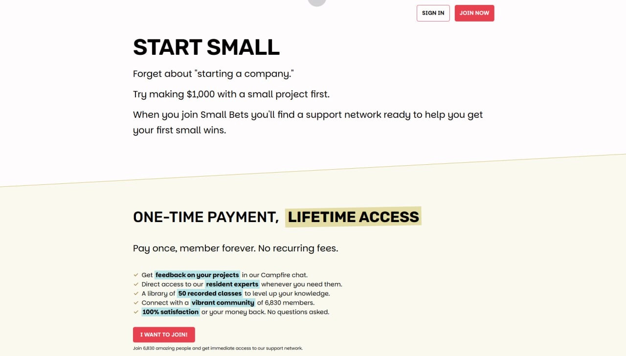 Gumroad купил сообщество Small Bets c 6800+ участниками. Сумма сделки — $3,2 млн | Сетка — новая социальная сеть от hh.ru