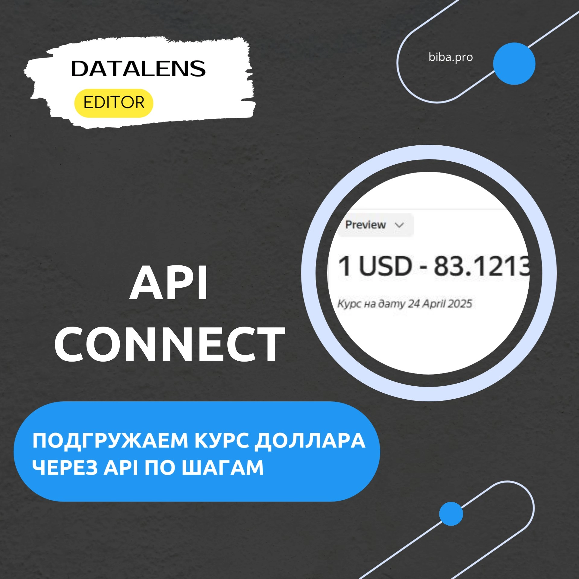💱 API-подключение в DataLens Editor: выводим курсы валют по шагам.
Сегодня мы продолжим знакомство с DataLens Editor и попробуем разобраться в работе с API-подключением | Сетка — новая социальная сеть от hh.ru
