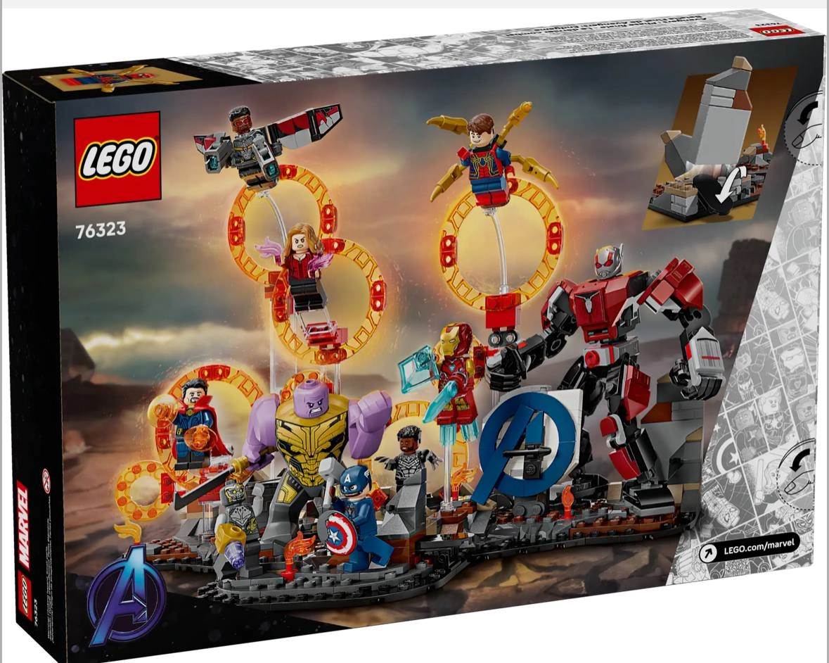 LEGO выпустили набор с культовой сценой из «Мстители: Финал» — фанатам конструктора предстоит собрать эпичную битву с Таносом. Компанию дополнил даже Железный Человек с Черной пантерой | Сетка — новая социальная сеть от hh.ru