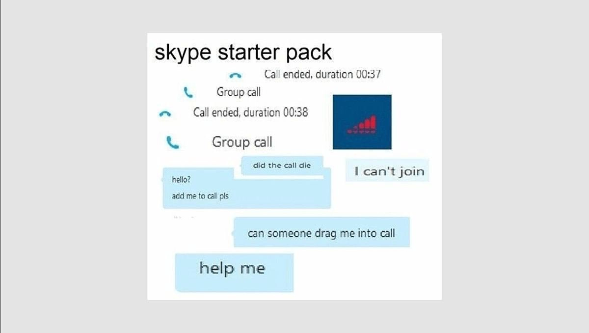 Skype – RIP, всё, конец, официально закрылся. 
Тем не менее, с ним связана одна из моих любимых историй | Сетка — новая социальная сеть от hh.ru