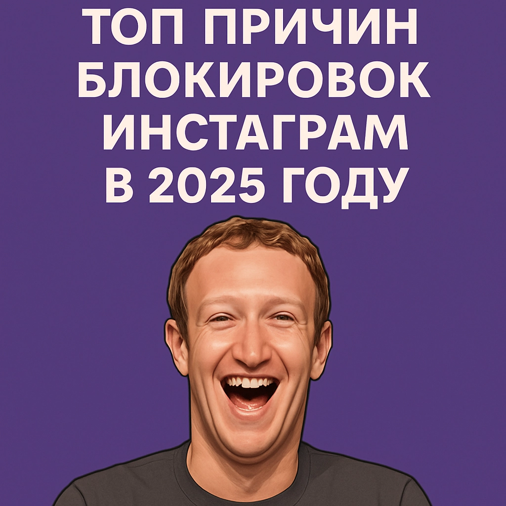 Заблокировали инстаграм? Основные причины в 2025 году | Сетка — новая социальная сеть от hh.ru