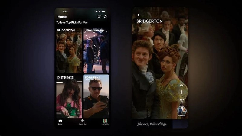 Netflix запускает свой аналог TikTok. Идея очень проста: для пользователей будет доступна вертикальная лента, где будут показывать отрезки из сериалов и фильмов | Сетка — новая социальная сеть от hh.ru