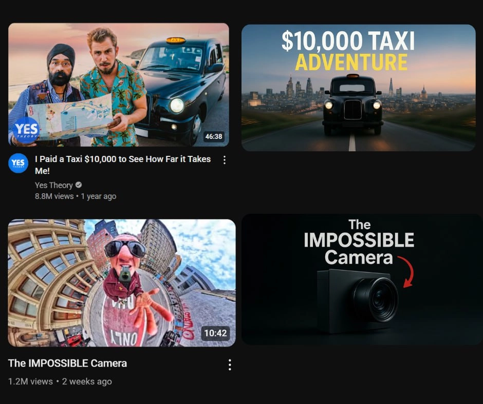 OpusClip запустили бесплатный генератор тамбнейлов — кидаете ему ссылку на YouTube-видео (можно неопубликованное) и опционально фотографию лица, и он генерит один вариант | Сетка — новая социальная сеть от hh.ru