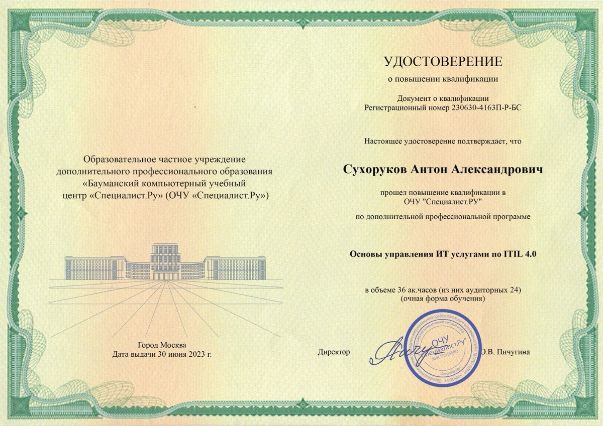 Network member avatar