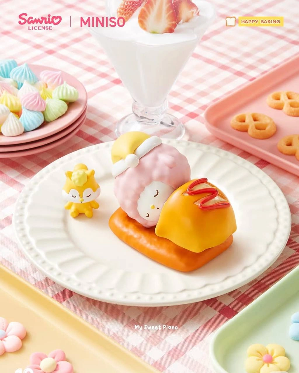 Милота, Miniso представил в коллабе с ToyDonut хлебобулочную коллекцию фигурок по Hello Kitty. Все персонажи — от Kuromi, до Pompompurin — спят на багетах, донатах, булочках и печеньях | Сетка — новая социальная сеть от hh.ru