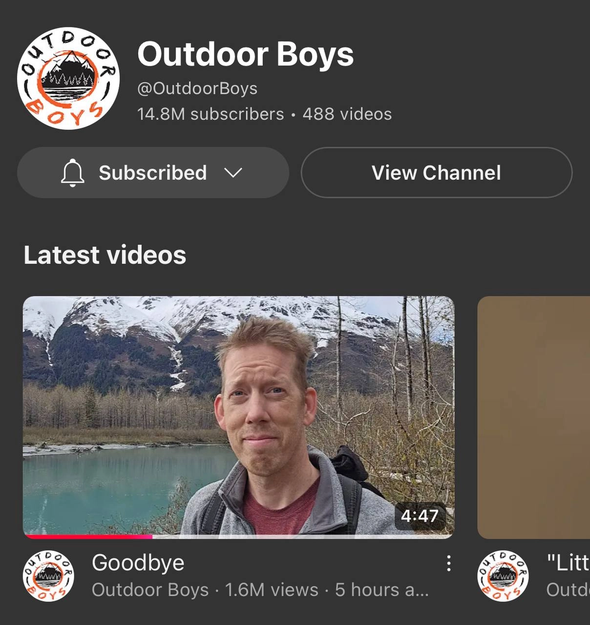 В карьере креатора много парадоксов — и это один из них.
Автор Outdoor Boys — один из немногих ютуберов, на которого у меня реально находится время — объявил, что прекращает вести свой канал | Сетка — новая социальная сеть от hh.ru