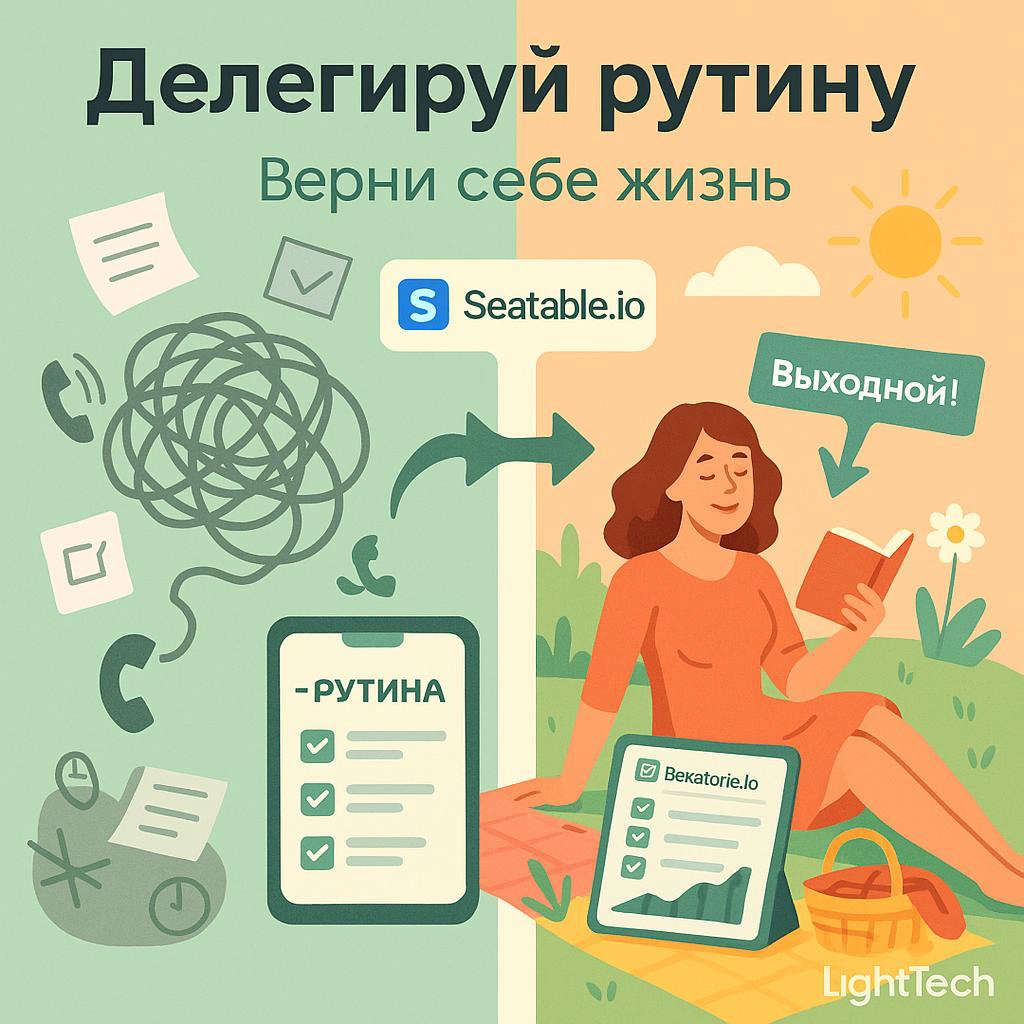 Как делегировать рутину и вернуть себе жизнь | Сетка — новая социальная сеть от hh.ru