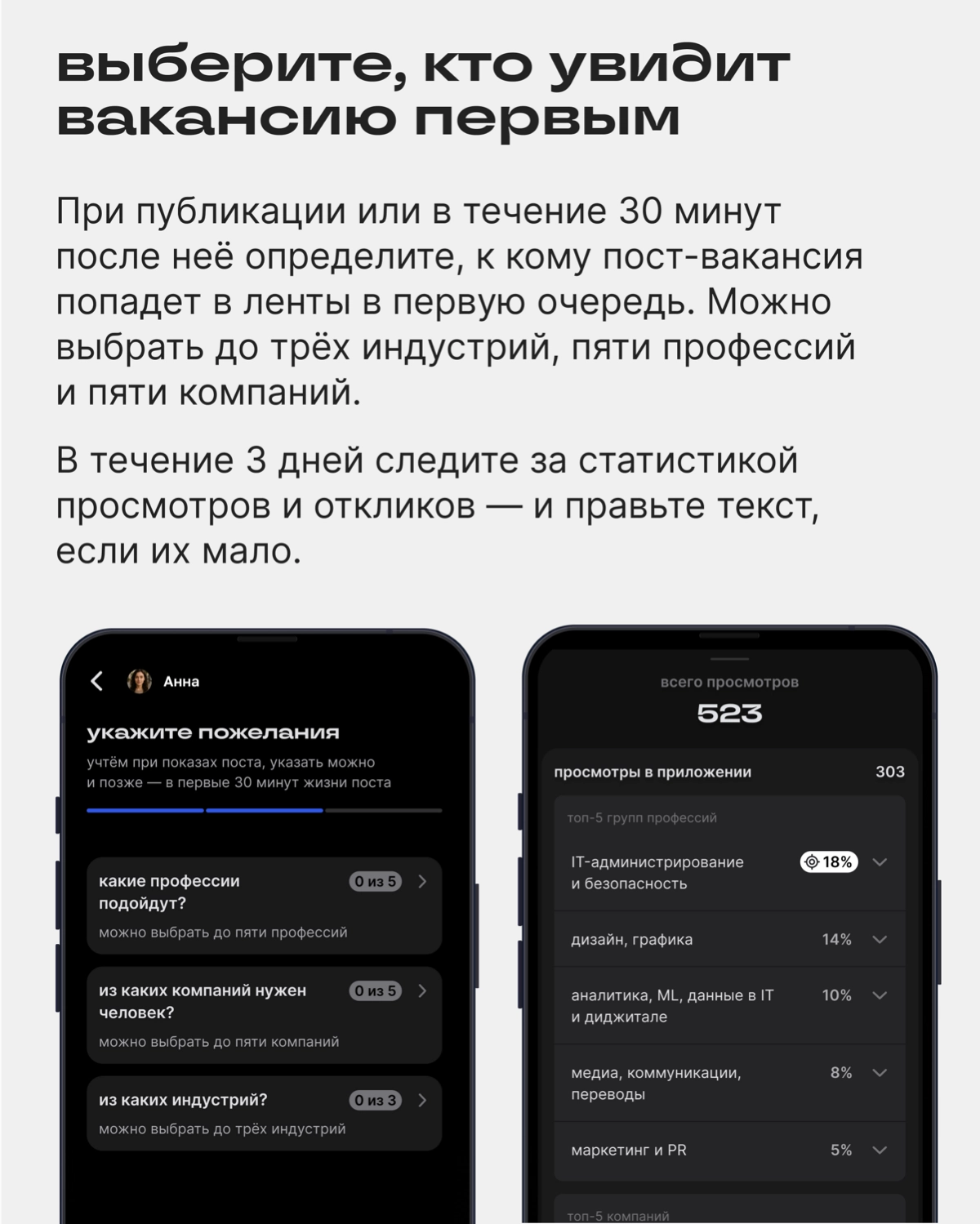 Как сделать пост-вакансию эффективнее | Сетка — новая социальная сеть от hh.ru