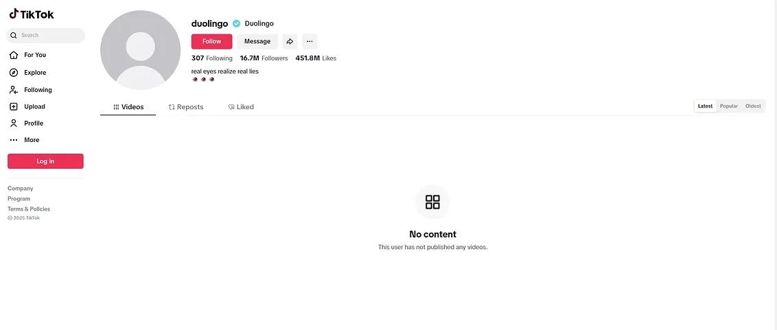 Легкий вайб Balenciaga — Duolingo удалила все свои посты и видео в Нельзяграме и TikTok | Сетка — новая социальная сеть от hh.ru