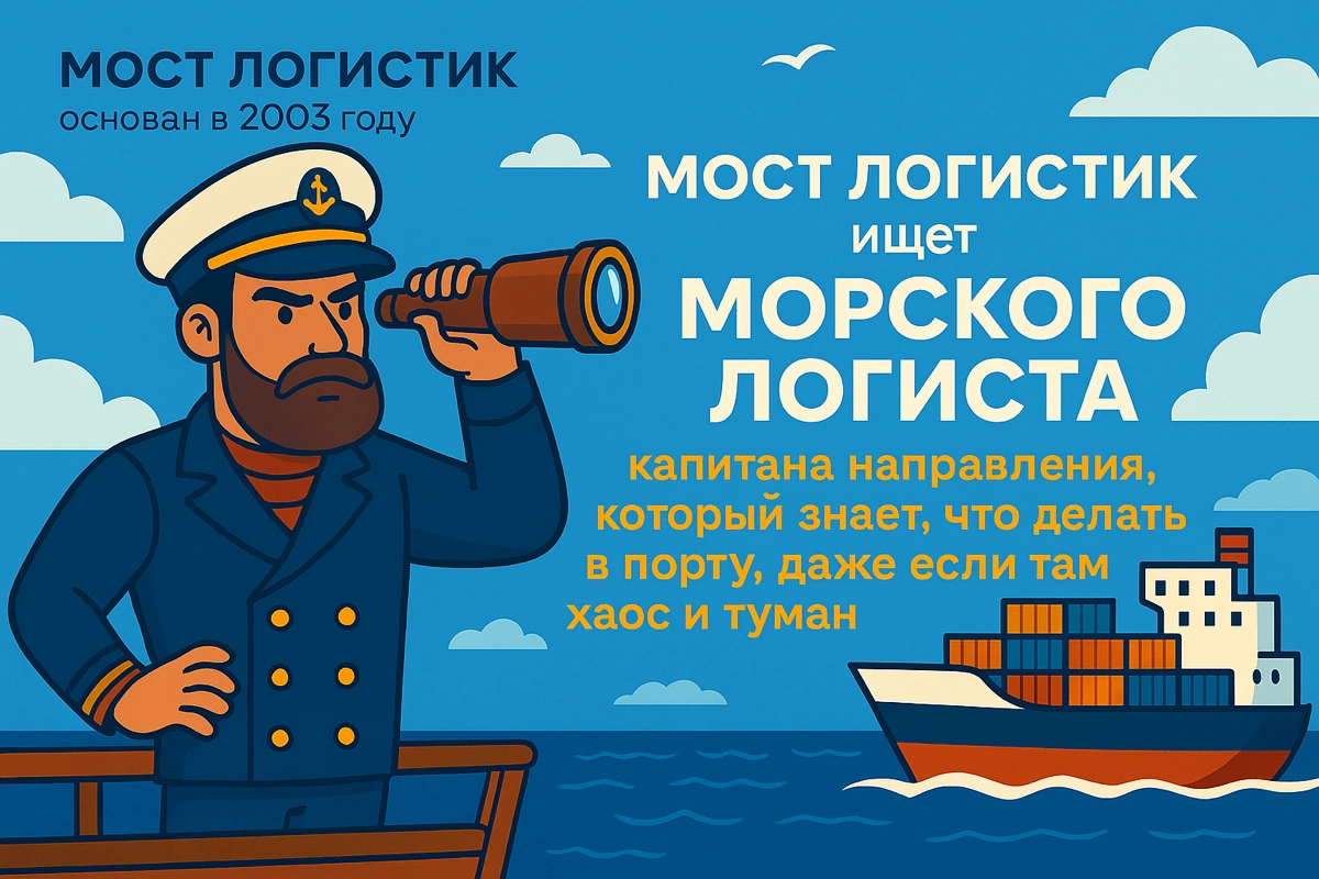 Морскому логисту | Сетка — новая социальная сеть от hh.ru