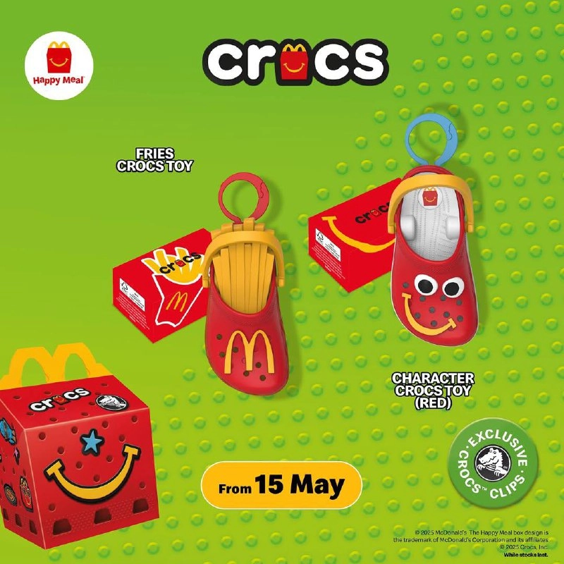 Прикол, в брунейском McDonald’s произошла коллаба с Crocs | Сетка — новая социальная сеть от hh.ru