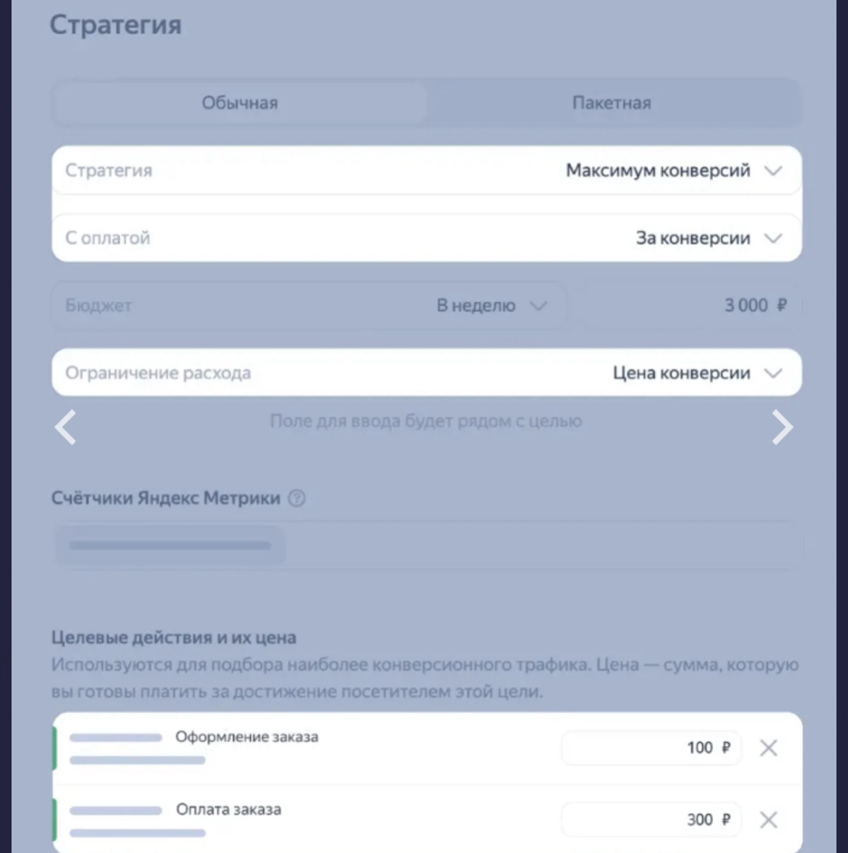 Стратегия «Максимум конверсий» | Сетка — социальная сеть от hh.ru