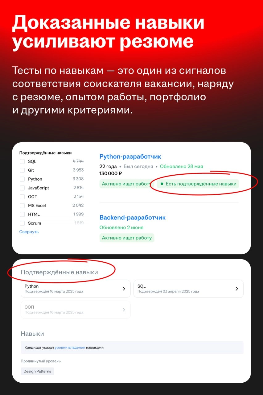 HeadHunter и Минцифры запустили национальную систему подтверждения ИТ-компетенций  
🌟 Что случилось
Минцифры запустило национальную систему подтверждения ИТ-компетенций, а оператором программы стал He... | Сетка — новая социальная сеть от hh.ru