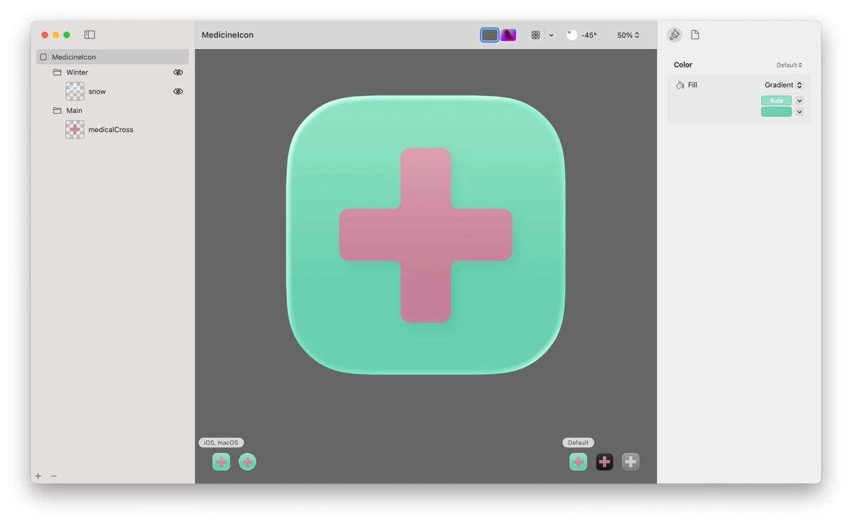 Как добавить новую стеклянную иконку в iOS 26 | Сетка — новая социальная сеть от hh.ru