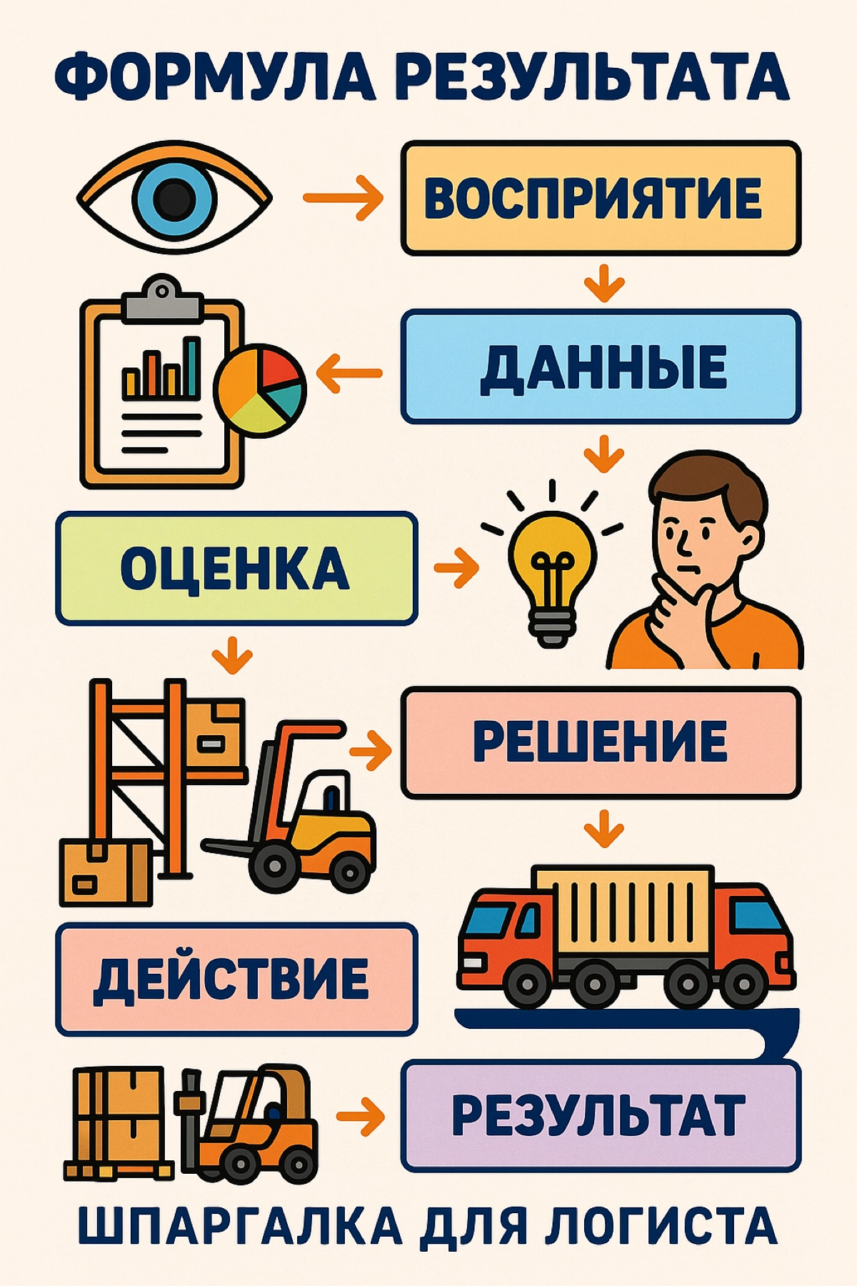 Формула мышления логиста | Сетка — новая социальная сеть от hh.ru