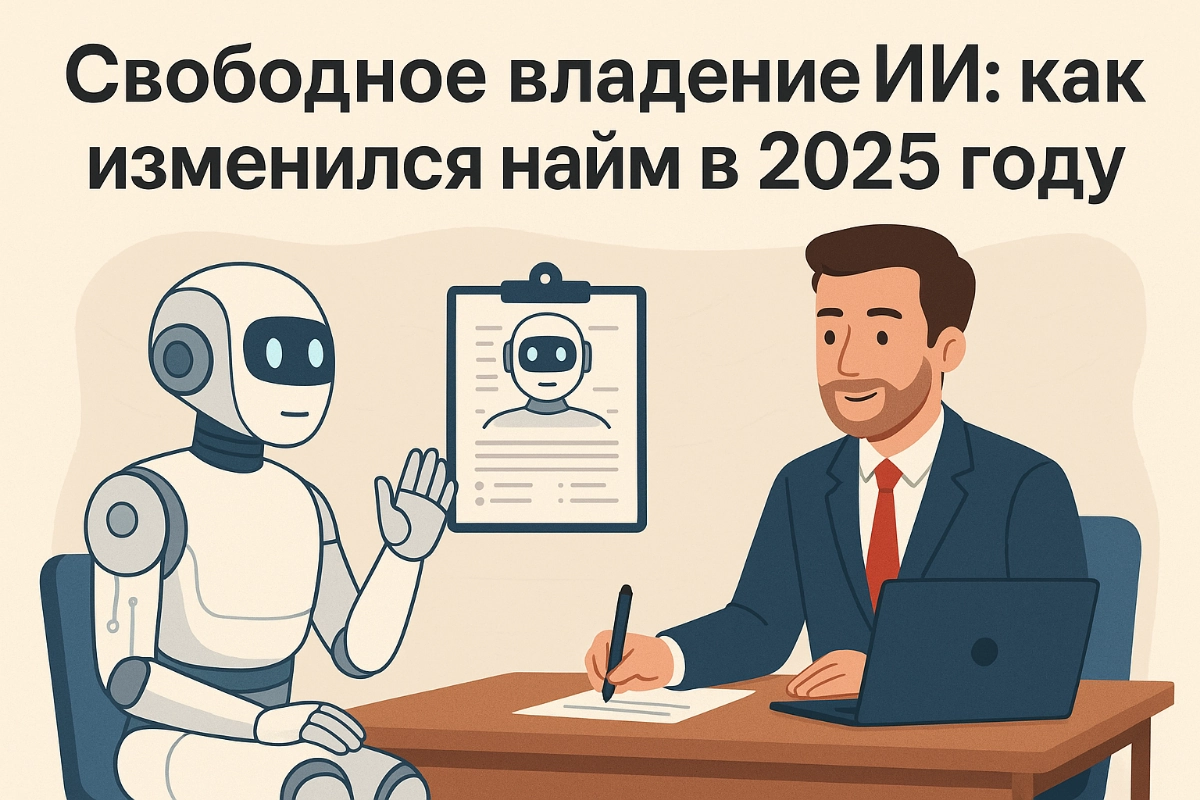 Свободное владение ИИ: как изменился найм в 2025 году | Сетка — новая социальная сеть от hh.ru