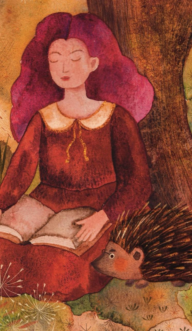 Вчера я закончила рисовать очередную метафорическую карту — индивидуальную, созданную под конкретный запрос одной девушки.
Перед тем как начать рисовать, мы всегда разговариваем | Сетка — новая социальная сеть от hh.ru