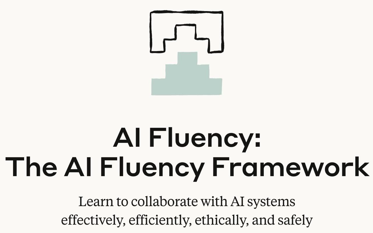 🧠 AI Fluency, как жить с ИИшкой
Anthropic (да-да, те самые, что делают Claude) красавчики и выпускают еще один открытый курс, по AI Fluency — и он удивительно годный | Сетка — социальная сеть от hh.ru