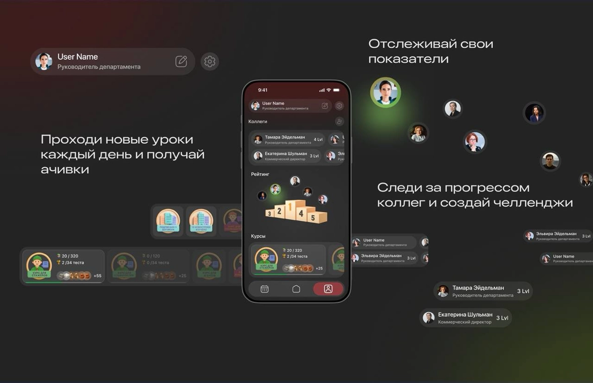 Разработка приложения по обучению персонала | Сетка — новая социальная сеть от hh.ru