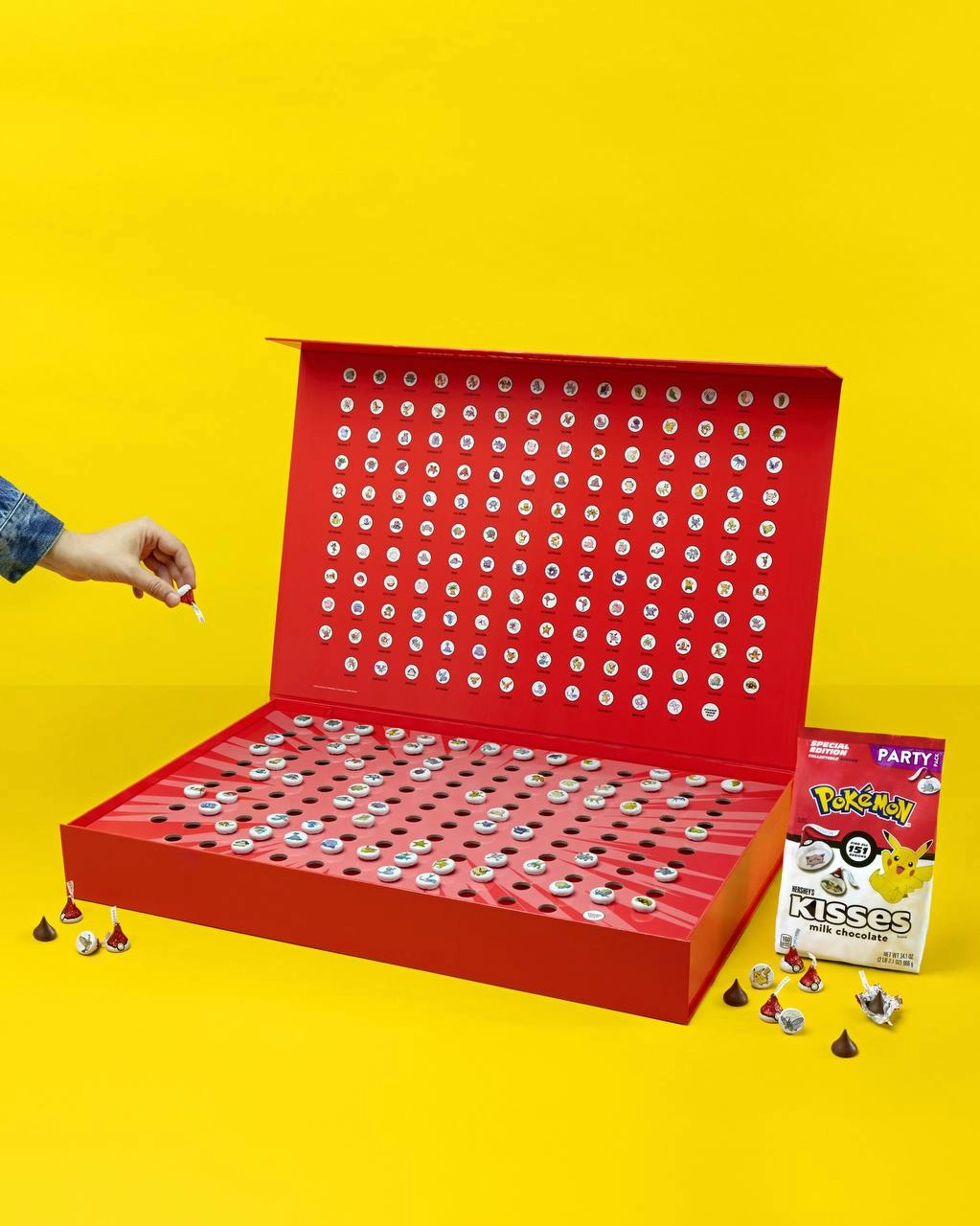 HERSHEY'S выпустил лимитированную серию шоколадных конфет «Kisses» по мотивам франшизы о покемонах | Сетка — новая социальная сеть от hh.ru