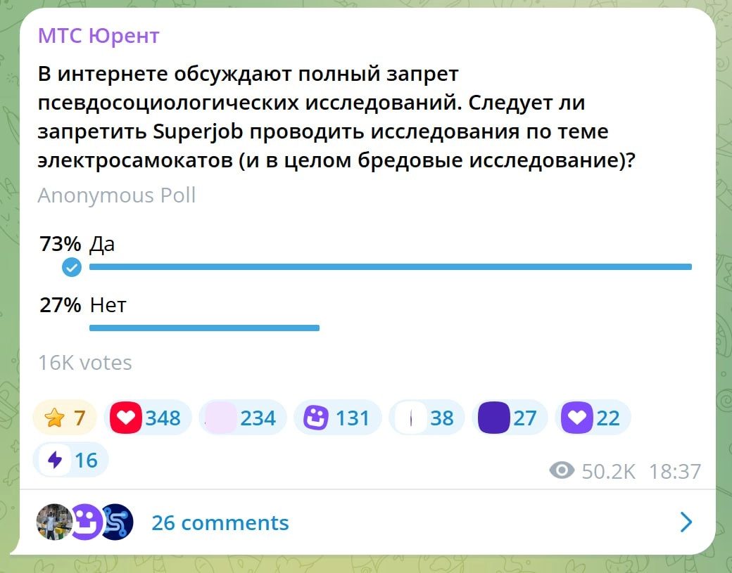 С любопытством наблюдаю за тем, как сервисы кикшеринга объединяются для «борьбы с общим врагом»: им, не поверите, оказался портал для поиска работы Superjob | Сетка — новая социальная сеть от hh.ru