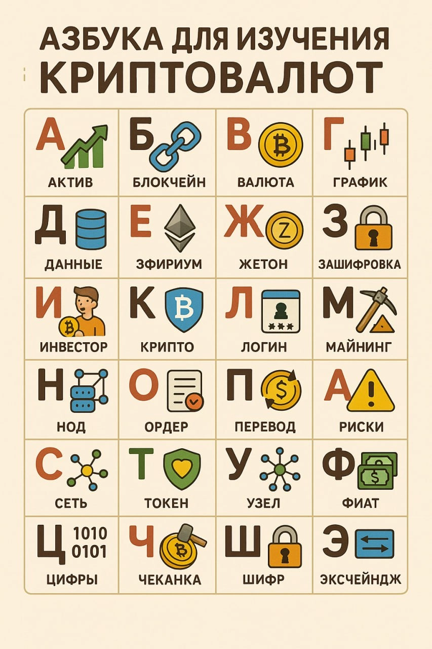 Вот вам промпт для ChatGPT, скидывайте свои азбуки в коменты 🤣
Сгенерируй образовательный постер в виде русского алфавита, где каждая буква представлена красочной иконкой и коротким словом на заданную... | Сетка — новая социальная сеть от hh.ru