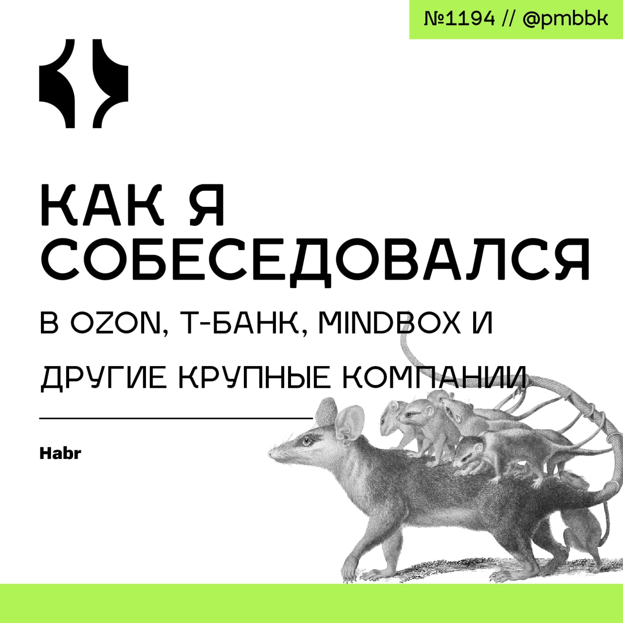 🔎 Как я собеседовался в Ozon, Т-Банк, Mindbox и другие крупные компании
Я сеньор и тимлид. До недавнего времени работал в Росатоме, пока там внезапно не сократили целую дирекцию по цифровизации | Сетка — новая социальная сеть от hh.ru