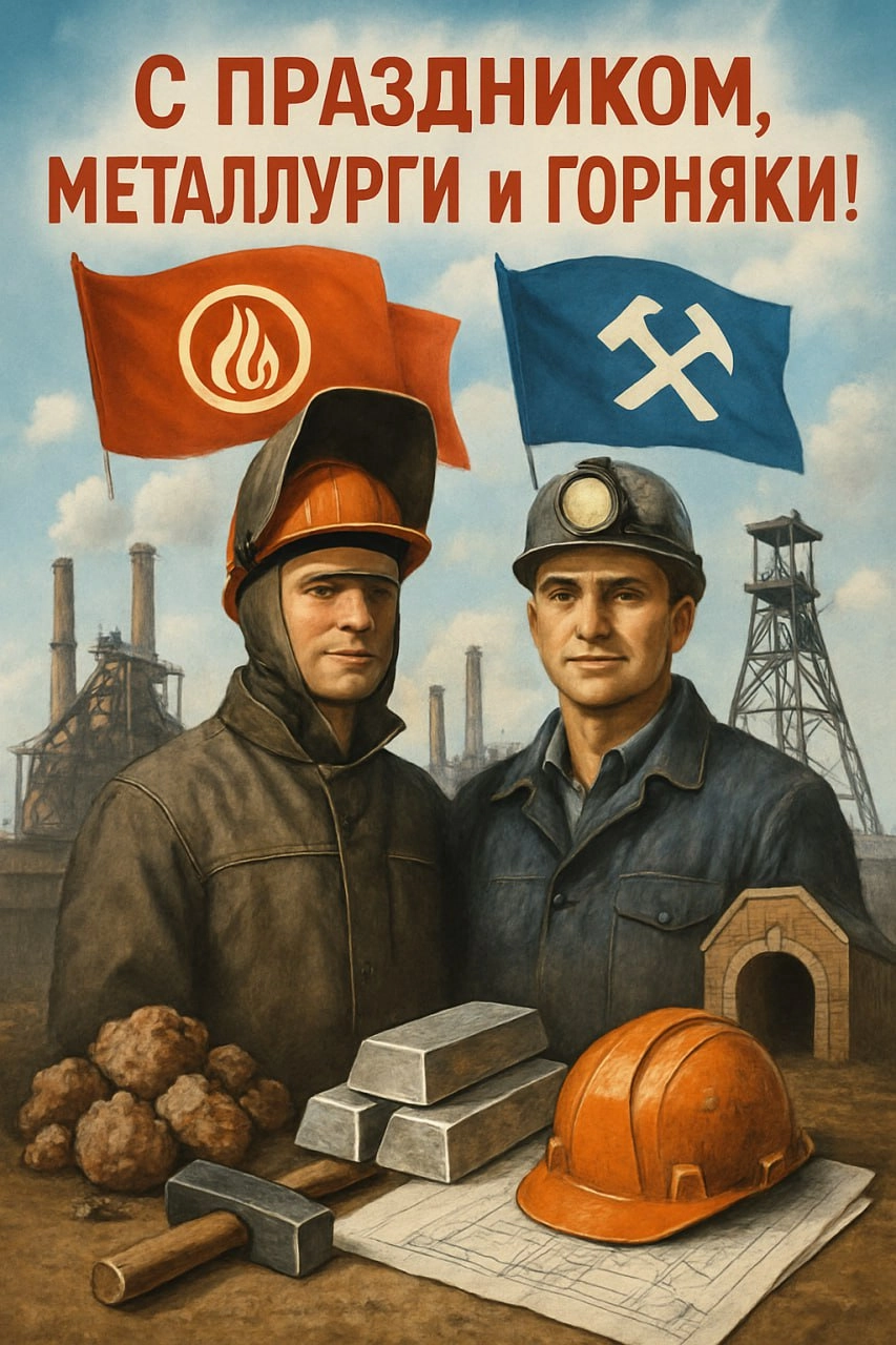 ✨ История возникновения праздника День металлурга 🛠⚙️
Каждый третий июльский выходной россияне отдают честь представителям важной отрасли — работникам металлургического сектора | Сетка — новая социальная сеть от hh.ru