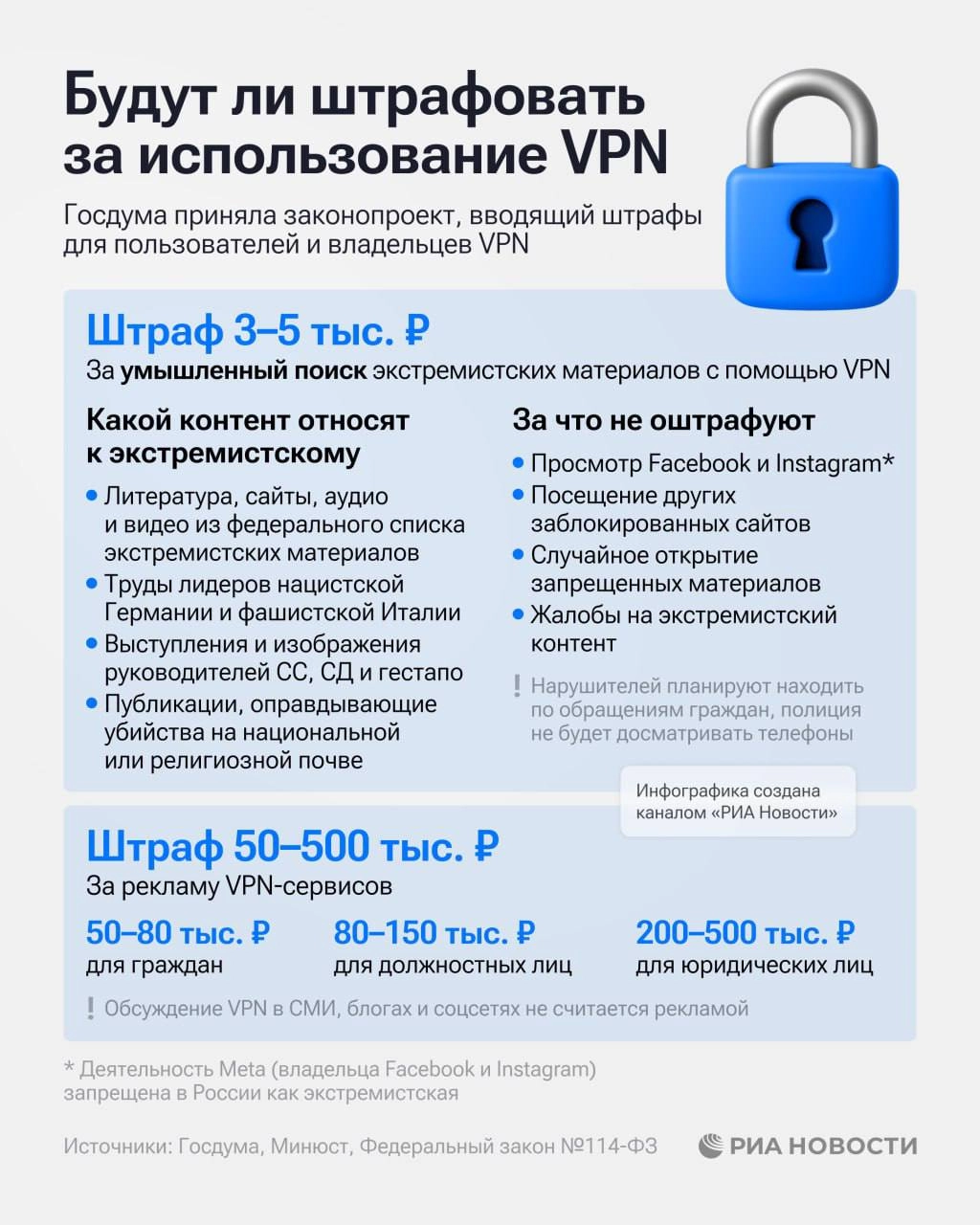 Госдума одобрила штрафы до 5 тысяч рублей за умышленный поиск и просмотр экстремистских материалов в интернете, включая доступ к ним через VPN | Сетка — новая социальная сеть от hh.ru