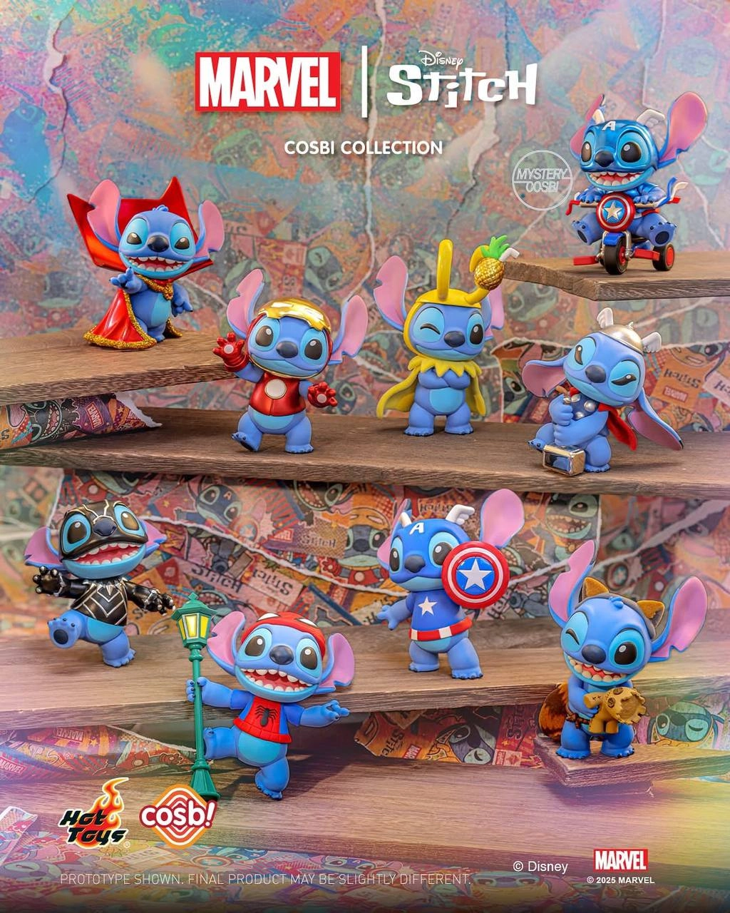 Аааа, Стич заколлабился с Marvel! У Hot Toys и Cosbi вышла целая линейка по мультивселенной Стича в образах классических героев комиксов:
🍕 Стич-Тор
🍕 Стич-Ракета
🍕 Стич-Черная пантера
🍕 Стич-Спайдер-... | Сетка — социальная сеть от hh.ru