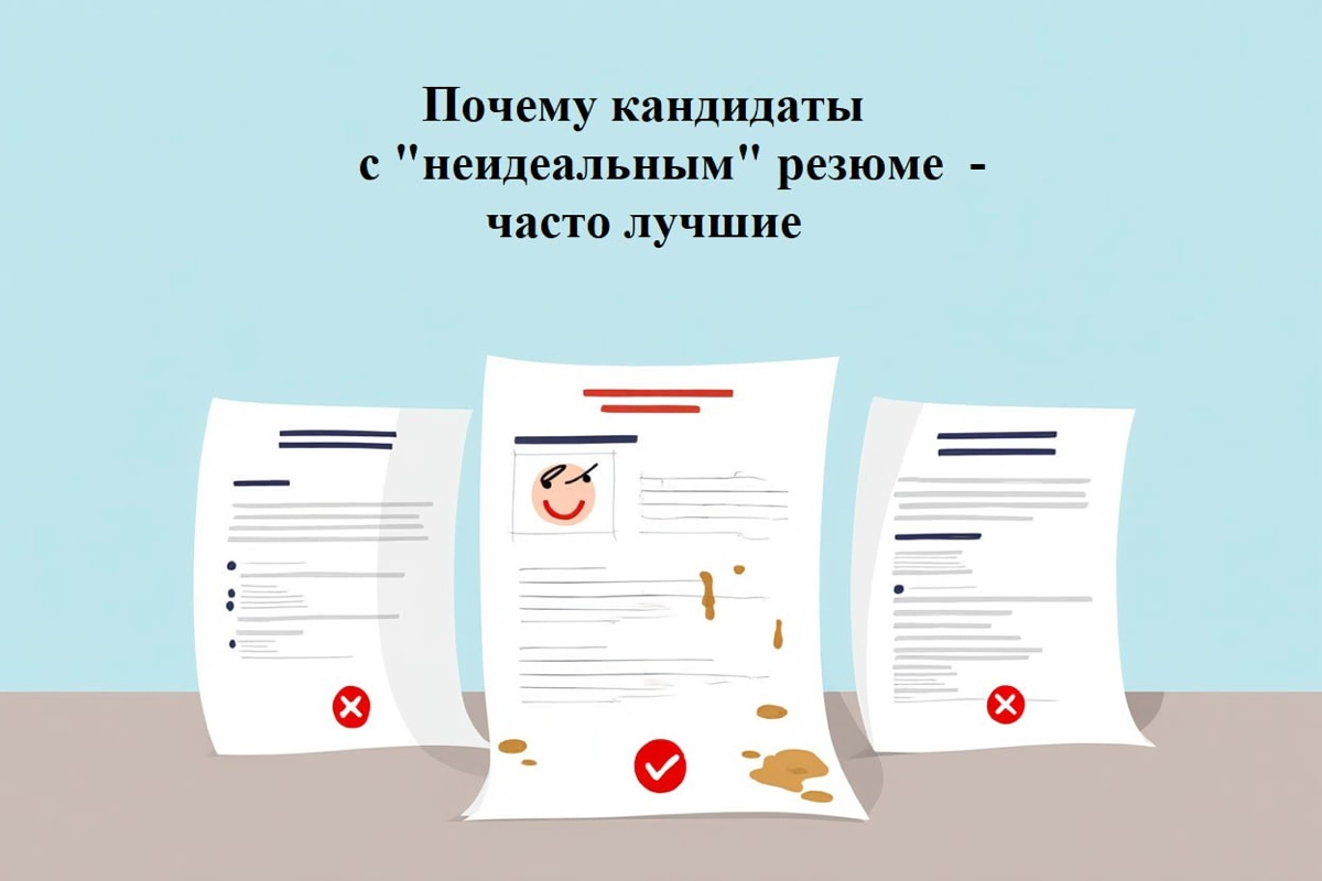 Почему кандидаты с «неидеальными» резюме - часто лучшие | Сетка — социальная сеть от hh.ru