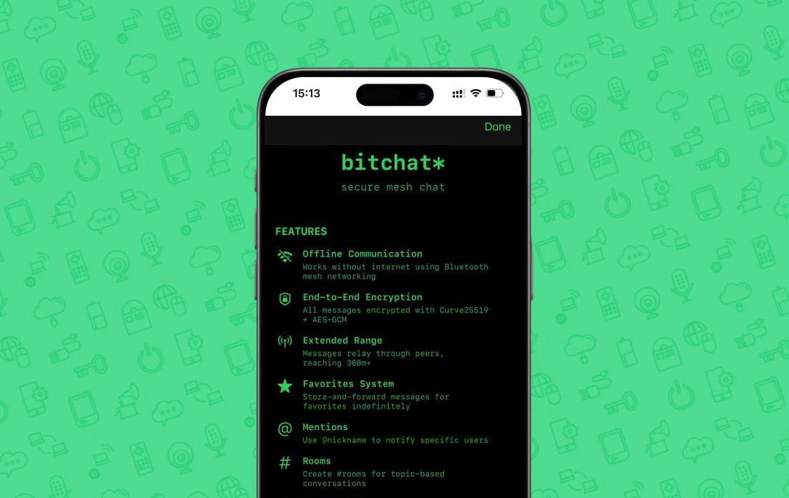 ⚡️ BitChat вышел в App Store — тот самый мессендер, работающий без интернета, от бывших разрабов Твиттера можно установить на iPhone | Сетка — социальная сеть от hh.ru