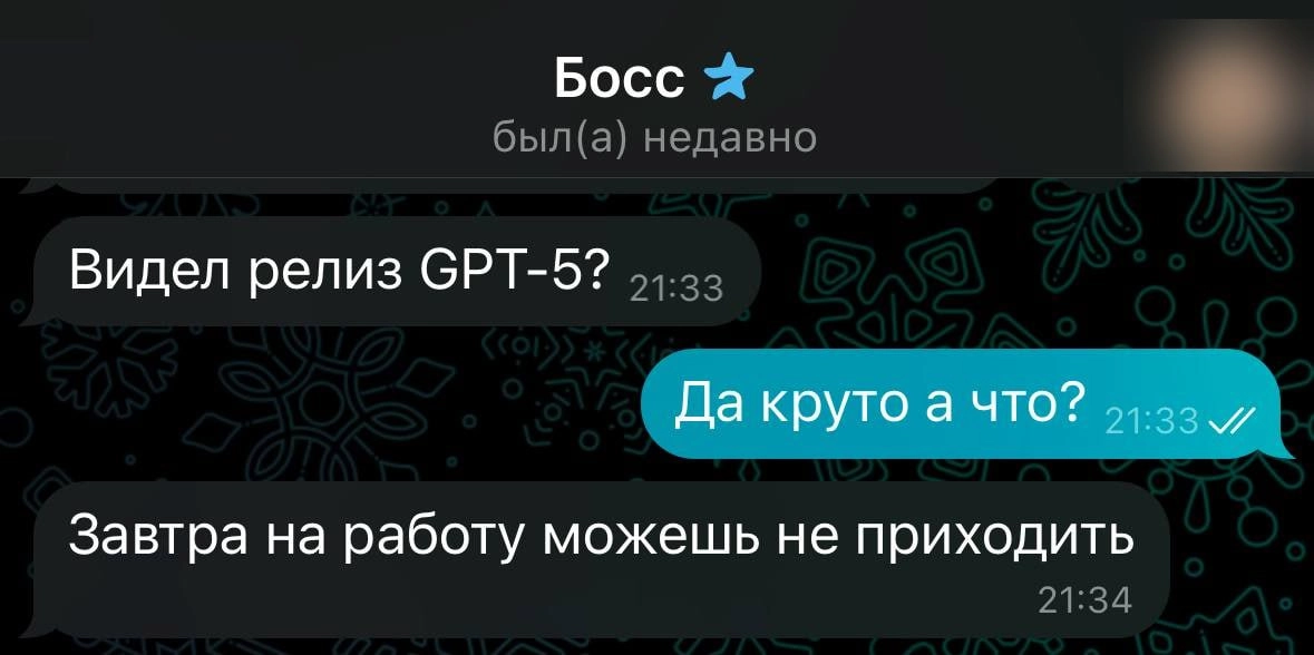 Итоги презентации новых моделей от OpenAI:
🔥 GPT-5 — флагман среди моделей.
Самая умная, быстрая и полезная на сегодня. По версии LMArena — уверенный лидер | Сетка — социальная сеть от hh.ru