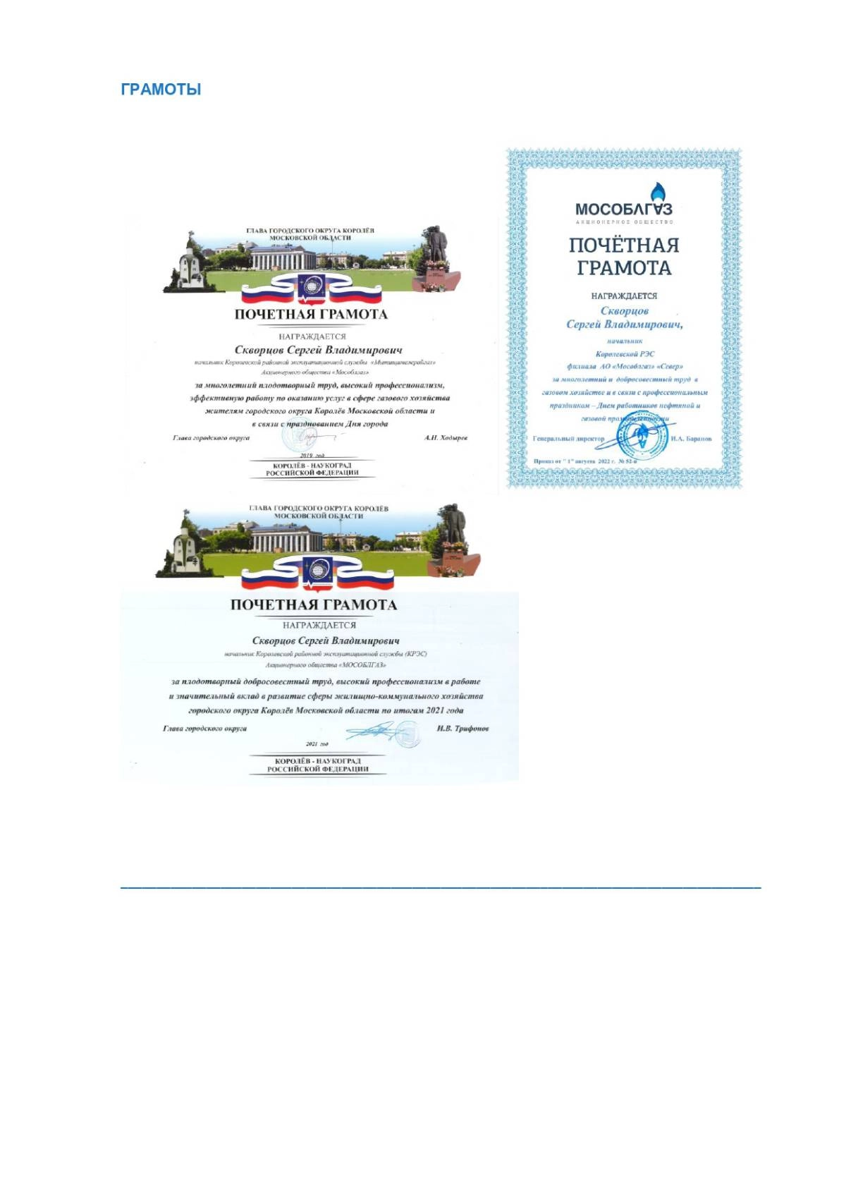 Network member avatar