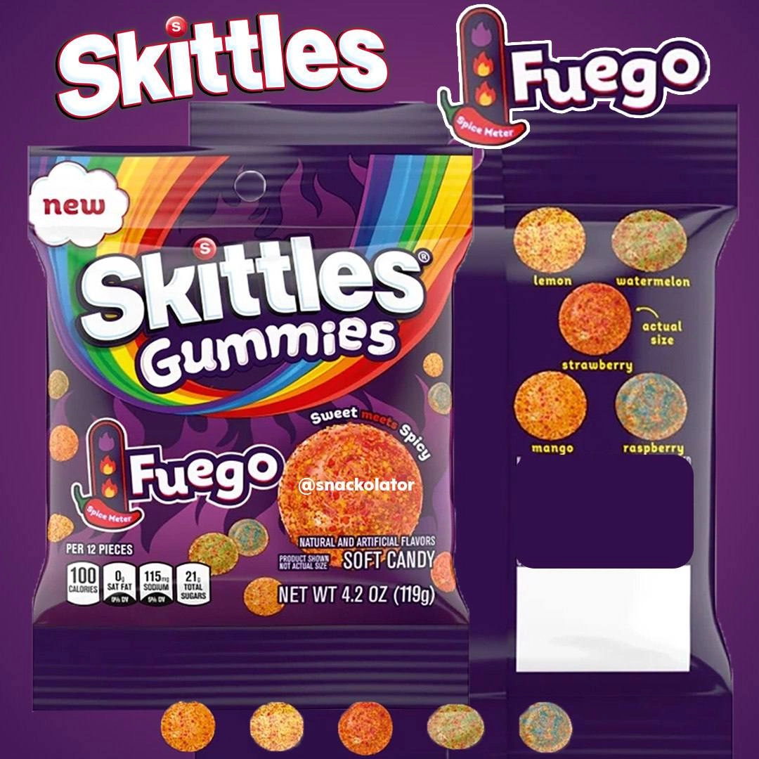 Оо, Skittles выкатил ОСТРЫЕ жевательные конфеты. В пачку положили 12 плоских мягких конфет с остро-сладкими вкусами лимона, арбуза, клубники, манго и малины.
Выглядят они как странная пицца 🍕 | Сетка — социальная сеть от hh.ru