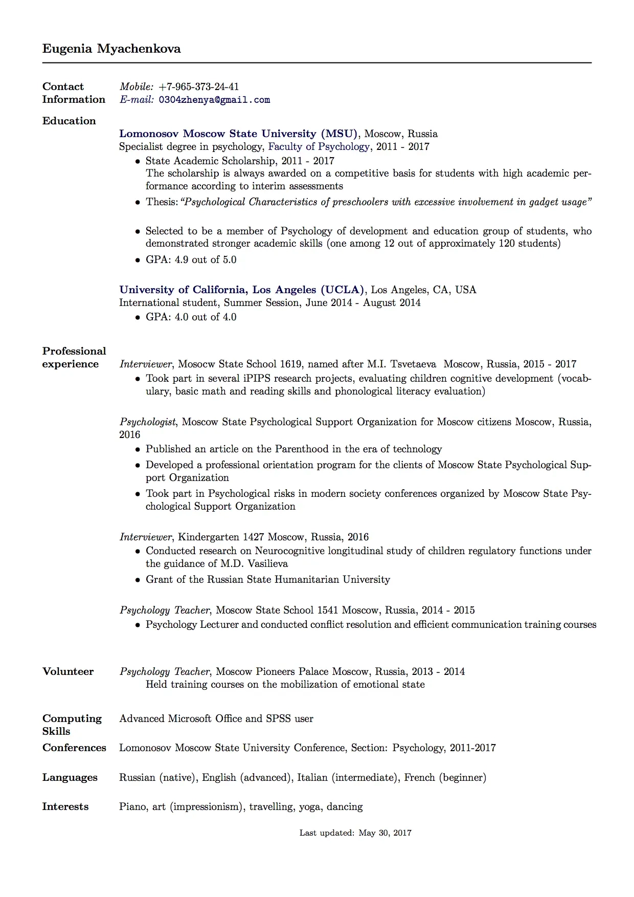 Network member avatar