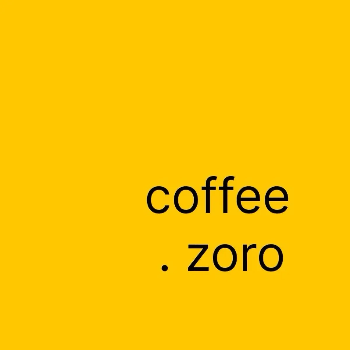Coffee.zoro